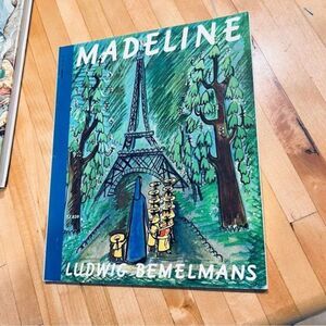 Madeline Book paperback Ludwig bemelmans vintage kids books sale 2 for 10